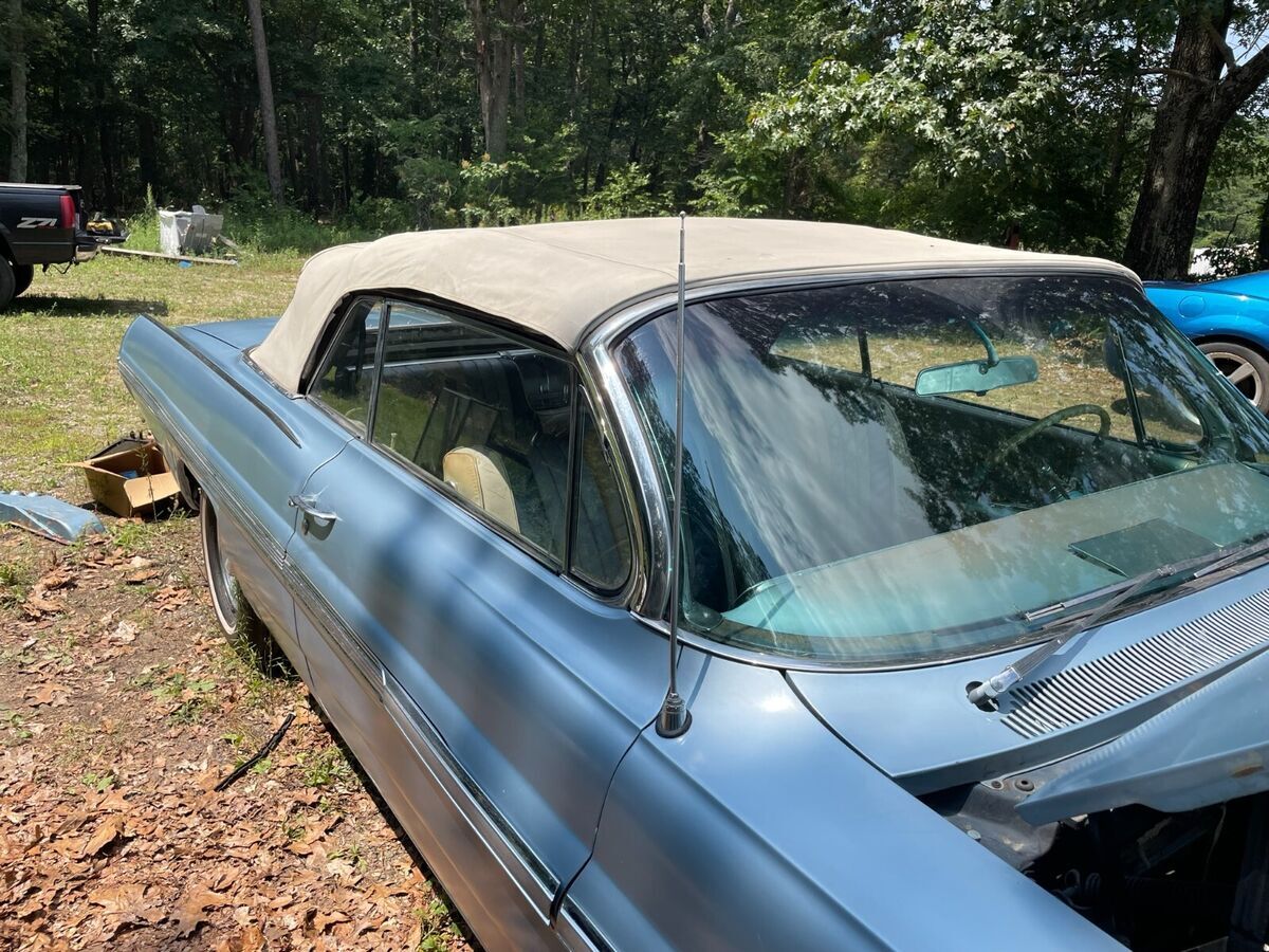 1962 pontiac bonneville 2 door convertible-all original