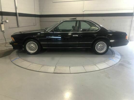 1988 bmw 6 series 633csi 2dr 635csi coupe black luxury car outlet 630-405-1784