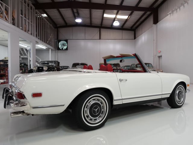 1969 mercedes-benz 280sl roadster, includes original sales documents and books