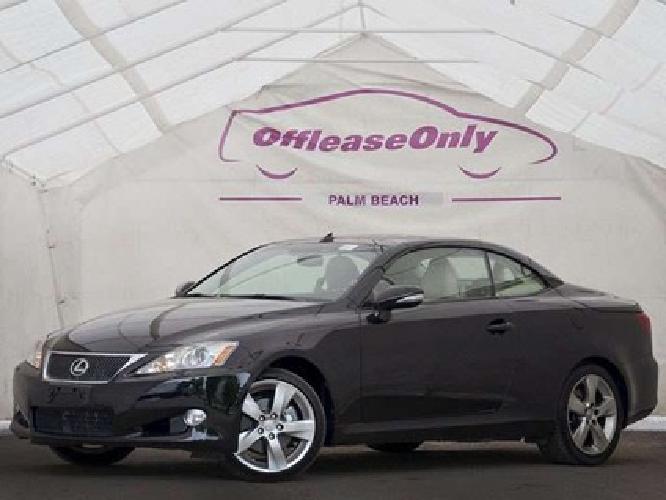 2010 lexus is 250c convertible in lake worth, fl