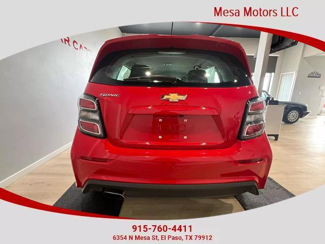 2020 chevrolet sonic lt