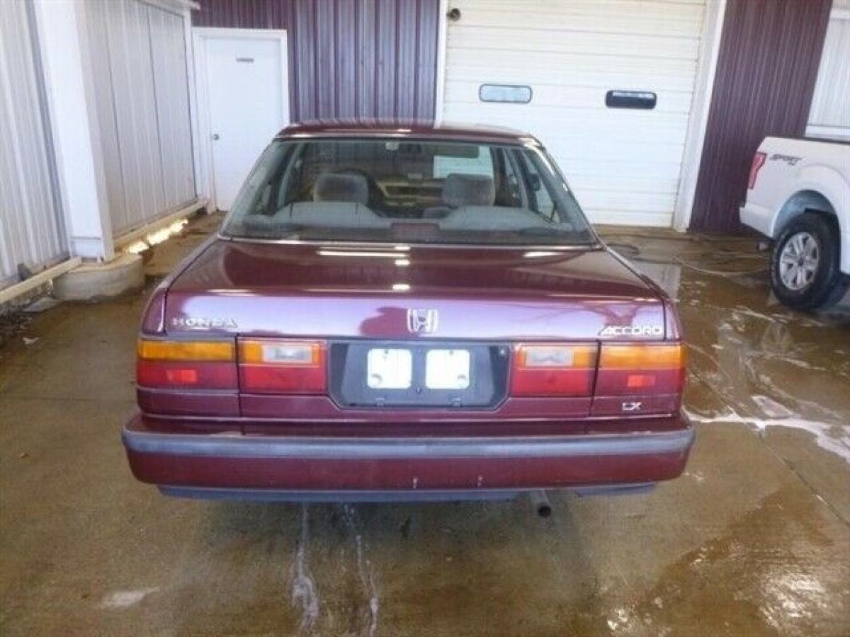 1988 honda accord coupe lx 4dr sedan 262653 miles chateau red pearl 4 door 2.0l