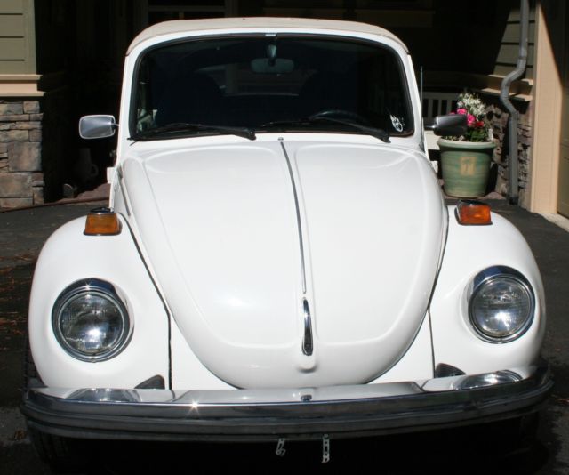 1975 vw convertible super beetle