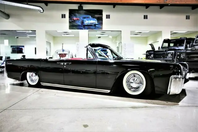 1963 lincoln continental convertible 7002 miles black convertible 430 ci v8 auto