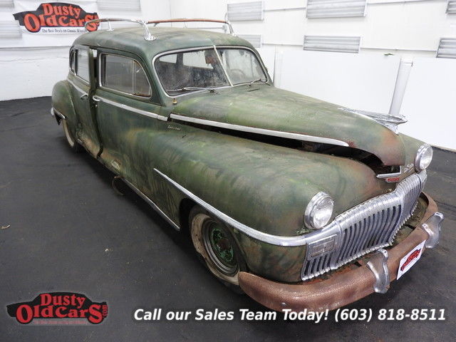 1947 green project parts car 236 i6 4 speed auto!