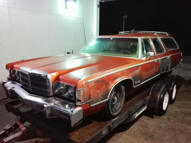 77 chrysler town&country amazing station wagon ! 440v8 patina project rare find