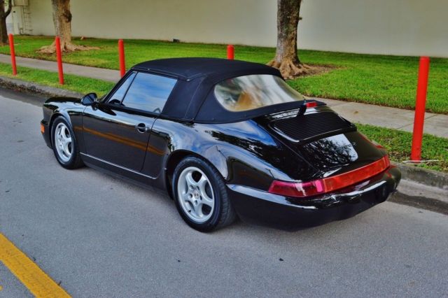 964 cabriolet low low miles (rear seat delete) 1 owner car