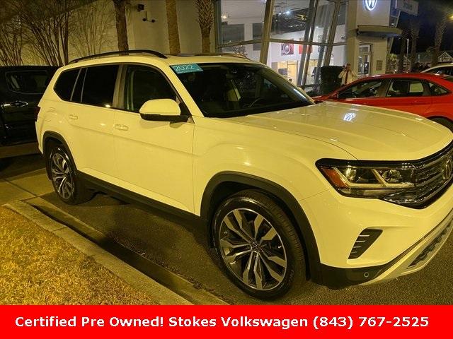 2022 volkswagen atlas 3.6 se w/ technology