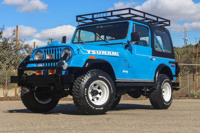 1976 jeep cj7 levis edition california tsunami 4x4 truck!