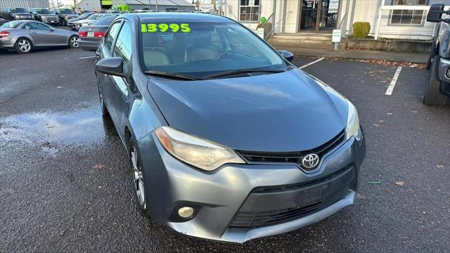 2016 toyota corolla l