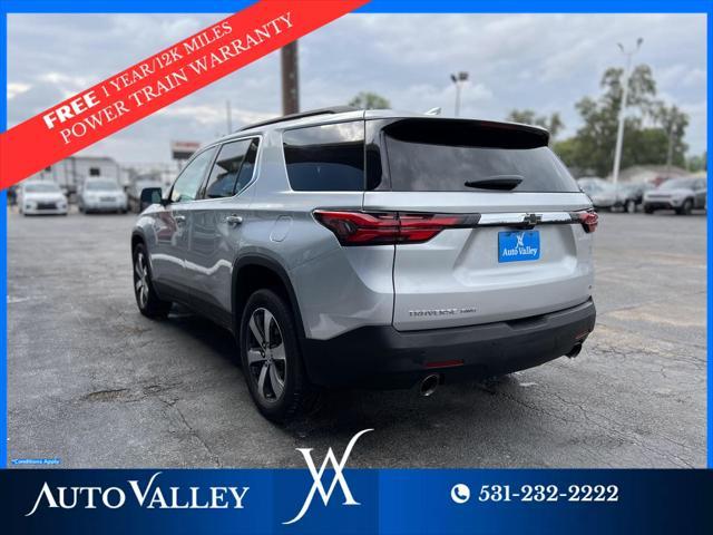 2022 chevrolet traverse lt leather