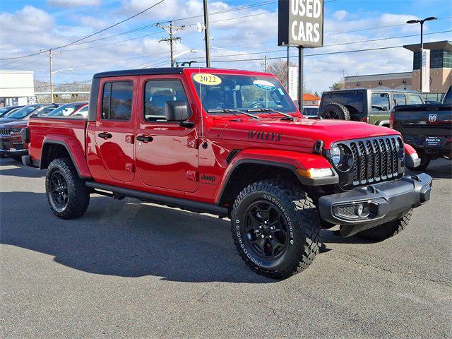 2022 jeep gladiator willys 4x4