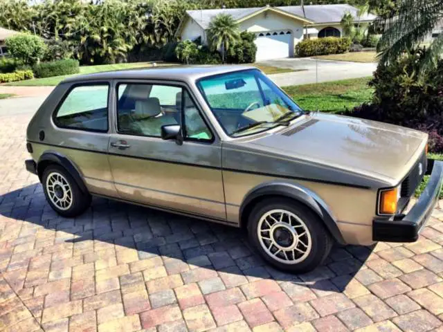 clean original 1983 volkswagen rabbit