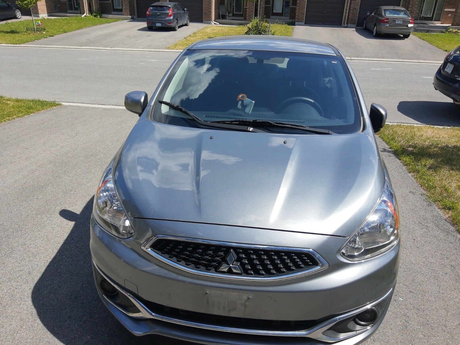 dec 2018 mitsubishi mirage automatic t., ac, winter tires