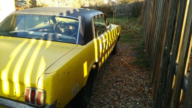 1965 ford mustang runs/drives great - body rusty -project car *no reserve