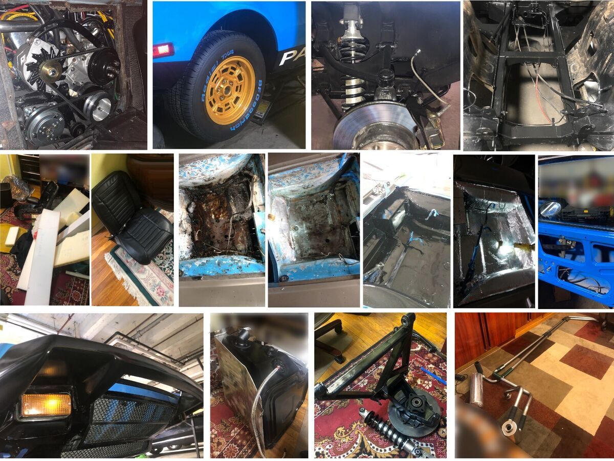 completely restored pantera detomaso. (see pictures)