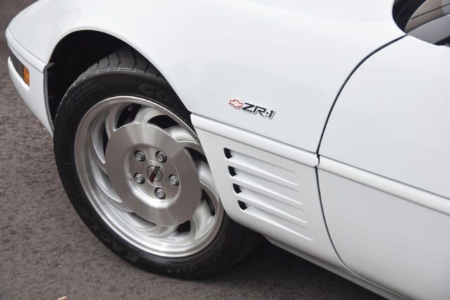 rare white on red zr-1 bone stock original with numerous ncrs awards