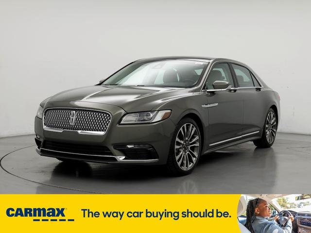2017 lincoln continental select