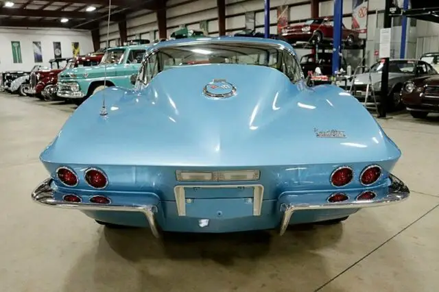 1967 chevrolet corvette 427 21348 miles nassau blue coupe 427ci v8 4-speed manua
