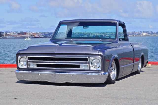 1967 chevy c10 custom shortbed air ride suspension