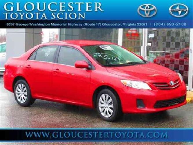 2013 toyota corolla le in gloucester, va