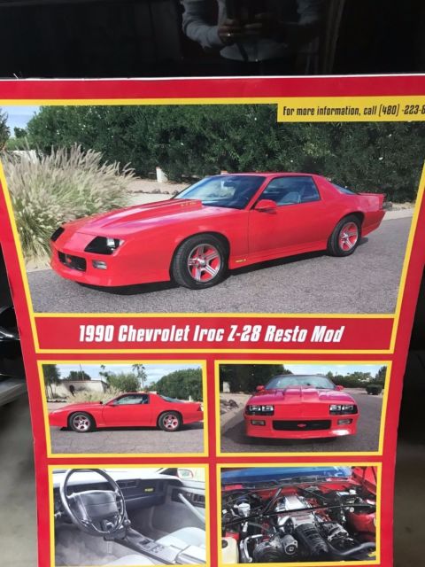 1990 camaro iroc restomod