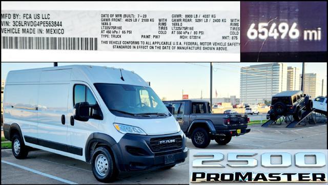 2023 ram promaster 2500 high roof