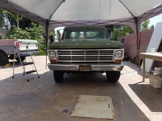 1969 ford f100 4x4 contractor special