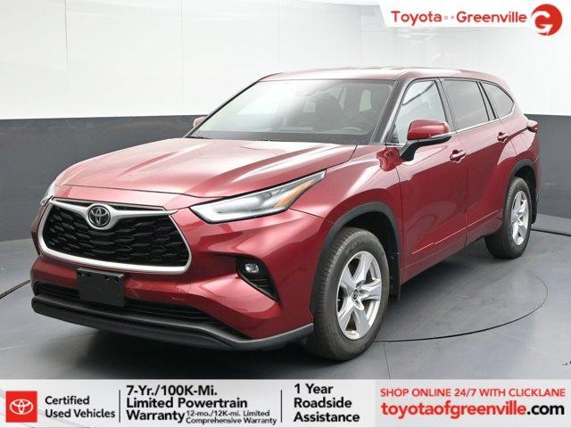 2021 toyota highlander le