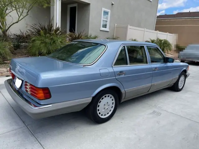 1988 mercedes 420 sel. low miles beautiful