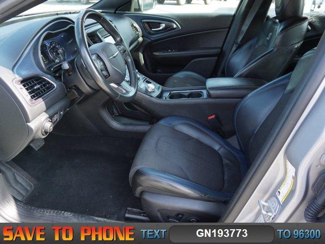 used 2016 chrysler 200 s beckley, wv 25801 for sale in beckley, west virginia
