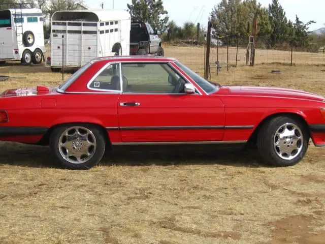 1987 mercedes benz 560-sl v8, automatic runs & looks great!!! no reserve!!!