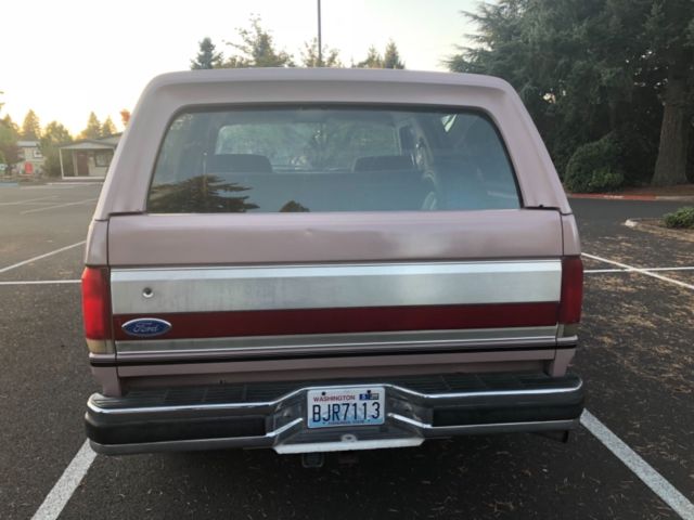 1987 ford bronco full size 5.0 v8