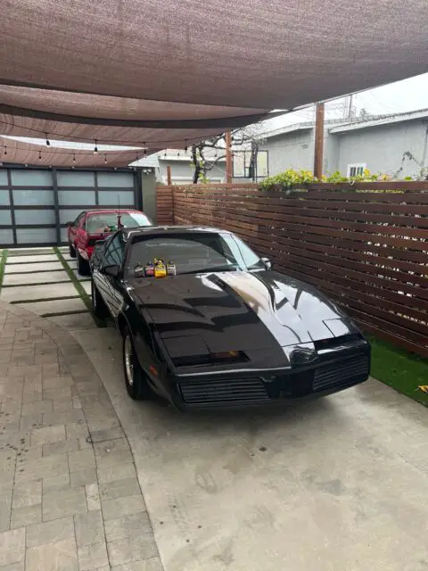 1984 pontiac firebird coupe black rwd automatic