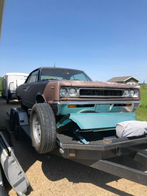 1967 amc rambler rebel 2 door hardtop - very, very rare color combination