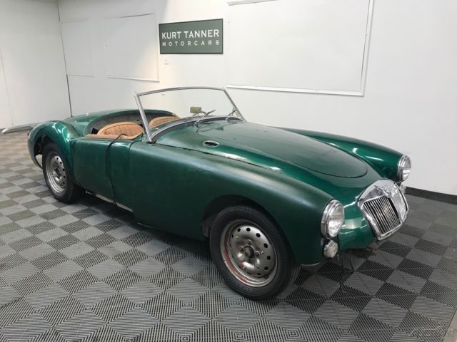 1960 mga 1600 mk1 roadster. original colors of olde english white on black trim