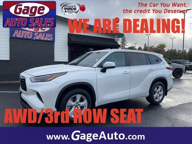 2023 toyota highlander le