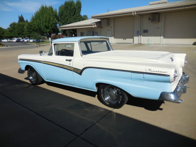 1957 ford ranchero california barn find 'no reserve'