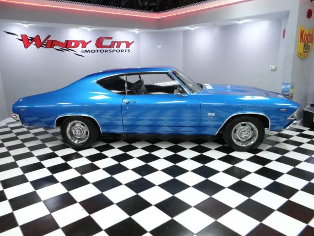 chevy chevelle ss 396 coupe big block 4-speed low miles gorgeous paint rust free