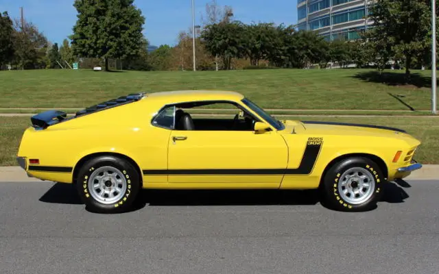 boss 302 documented vintage race or show matching #s shaker hood marti report