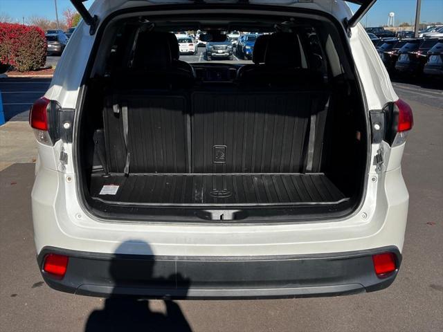 2019 toyota highlander xle