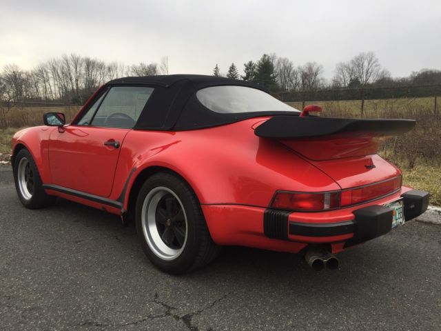 1989 911 turbo (930) cabriolet - no modifications - 5 speed - 73k miles