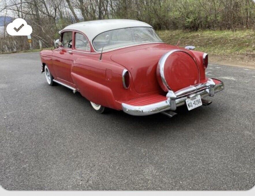 1954 chevrolet delray coupe red