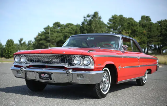 1963 galaxie 500 - rangoon red 289 4 - speed!
