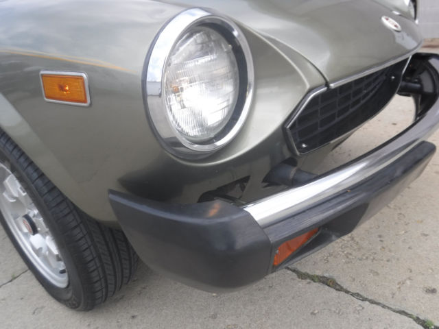 1982 fiat spider 2000 convertible, manual trans, rust free, restored driver