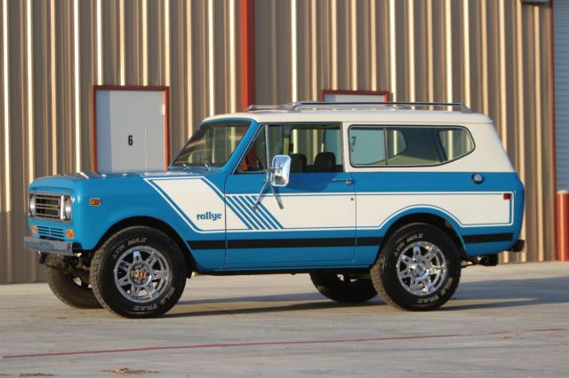 1979 international scout ii rallye frame off restoration