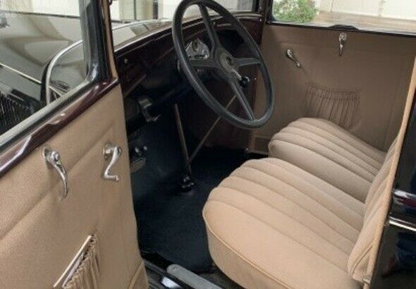 1930 ford model a, black with 21000 miles available now!