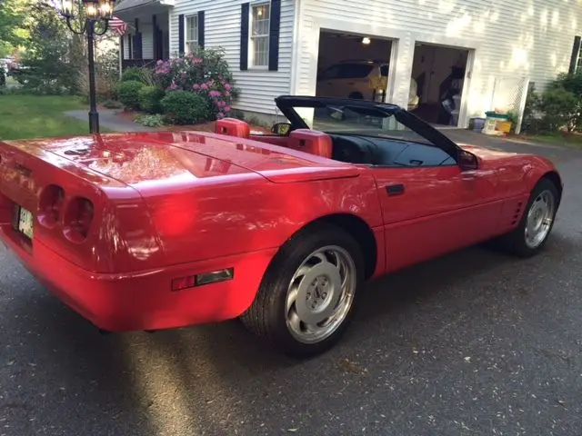 1991 chevrolet corvette convertible