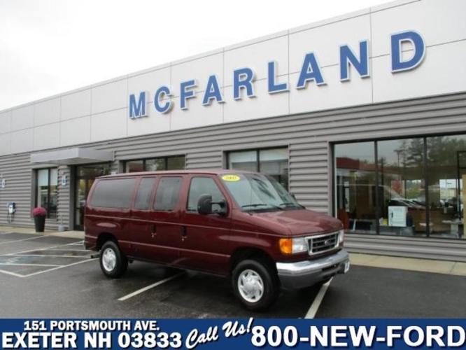 2007 ford e-series wagon e-350 sd xl e-350 sd xl 3dr passenger van for sale in brentwood, new hampshire