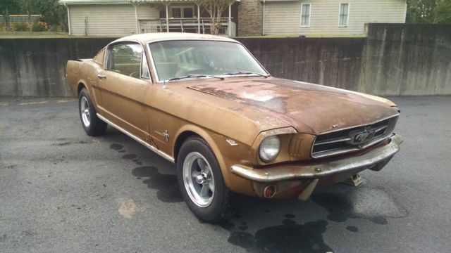 1966 ford mustang fastback 2+2 c-code- no reserve